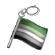 Pride Flag Charm - Aromantic