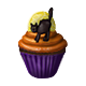 Black Cat Cupcake