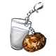 Milk & Cookies Charm