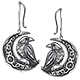 Celtic Raven Earrings