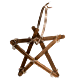 Cinnamon Stick Star Ornament