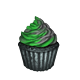 Slytherin Cupcake