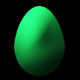 Green Easter Egg