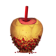 Gryffindor Candy Apple