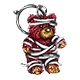 Gryffindor Mummy Bear Charm
