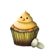 Hufflepuff Easter Chick Cupcake
