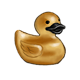 Hufflepuff Rubber Duck