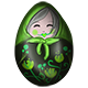 Slytherin Matryoshka Egg