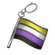Pride Flag Charm - Non-Binary