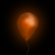Orange Luminous Balloon