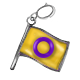 Pride Flag Charm - Intersex