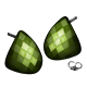 Rita Skeeter's Green Earrings