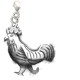 Rooster Charm