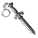 Silver Dagger Charm