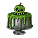Slytherin Poisoned Apple Cake