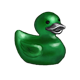 Slytherin Rubber Duck