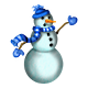 Ravenclaw Snowman