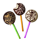 Spiderweb Cake Pops