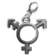 Transgender Symbol Charm