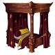 Gryffindor Dormitory Bed