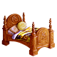 Hufflepuff Dormitory Bed