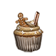 Gingerbread Cupcake