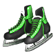 Slytherin Ice Skates