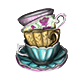 Madam Puddifoot's Teacups