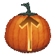 T (Tiwaz) Pumpkin