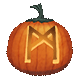 M (Mannaz) Pumpkin