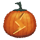 Lightning Bolt Pumpkin