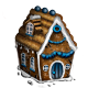 Ravenclaw Gingerbread House